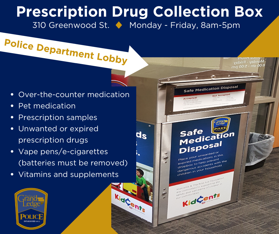 Drug Collection Box