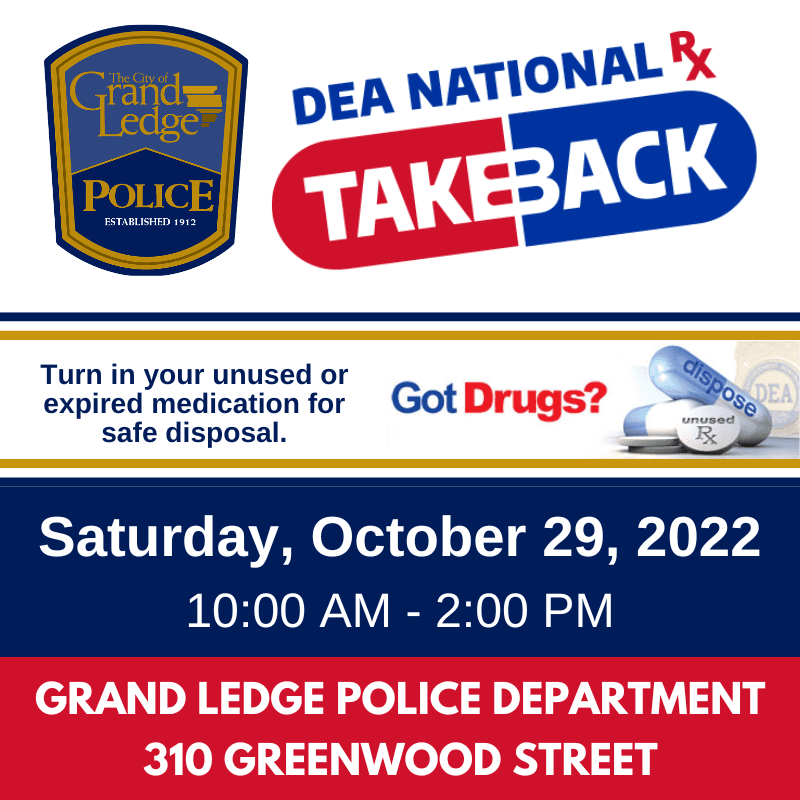 Drug Take Back Oct 22