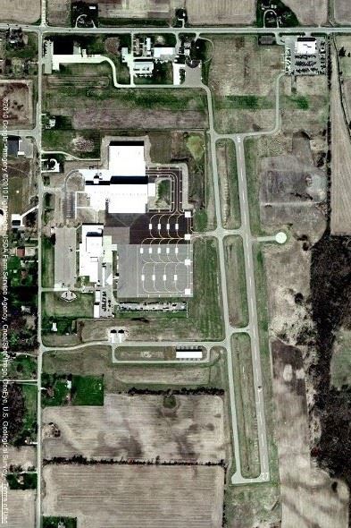 Abrams Municipal Airport Aerial View