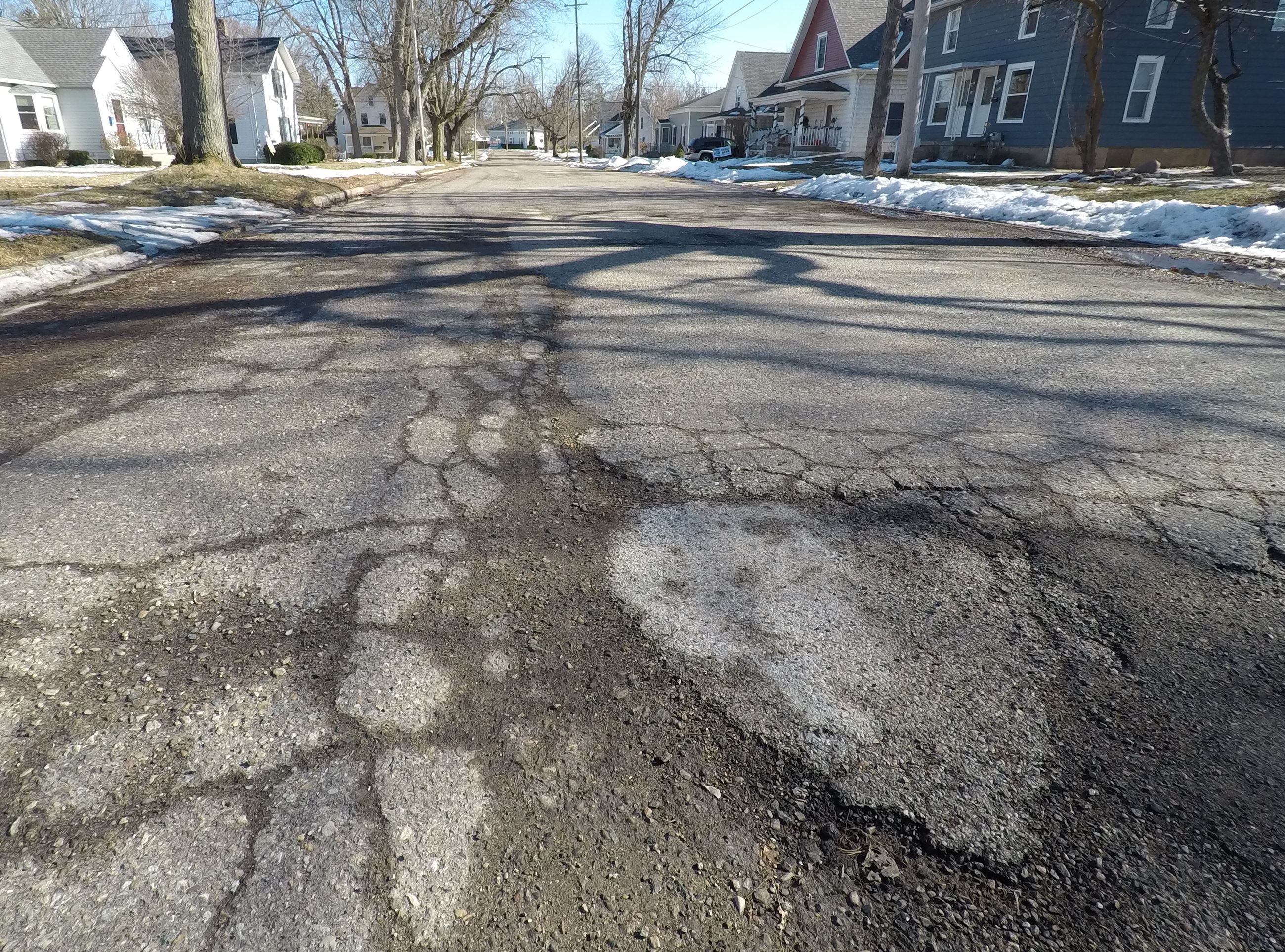 Lamson Park-Liberty Intersection Before Construction