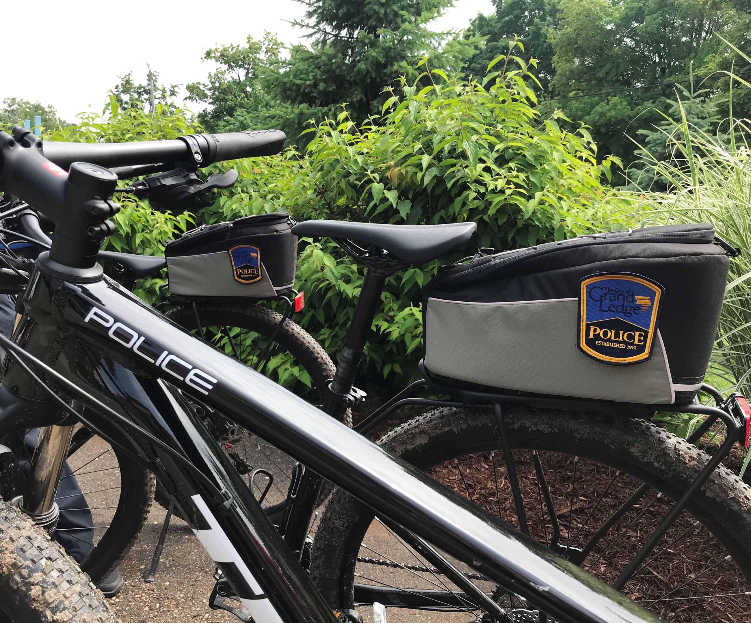 GLPD logo on bike