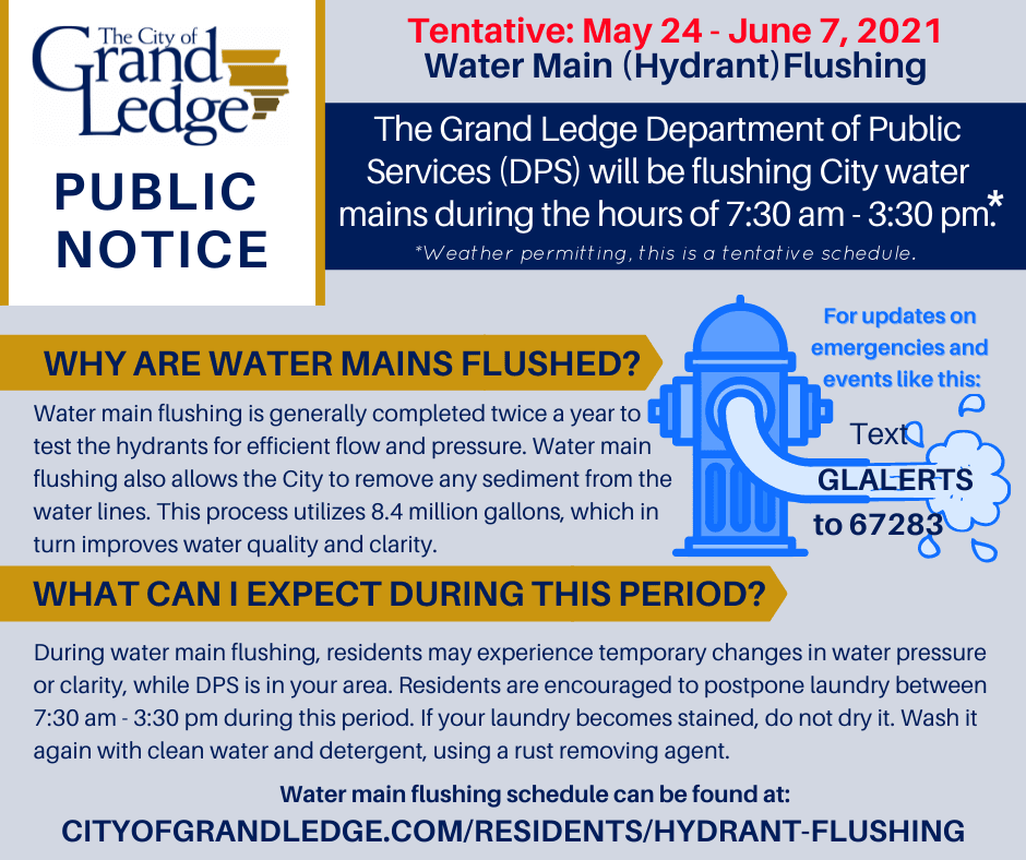 Spring 2021 Hydrant Flushing