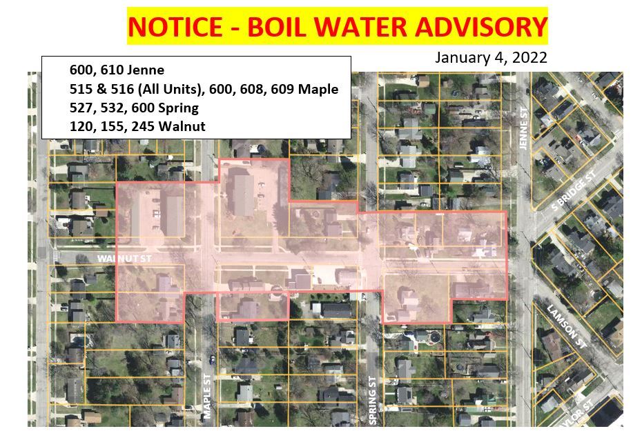 Boil Notice 1-4-22
