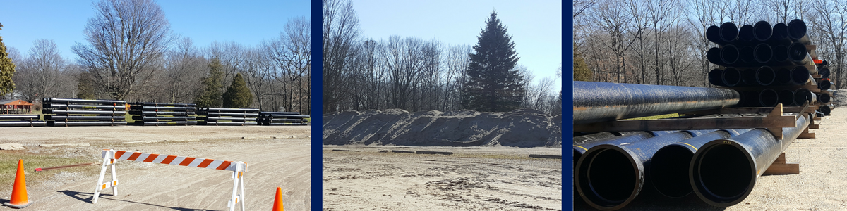 Fitzgerald Park Watermain Project Photos